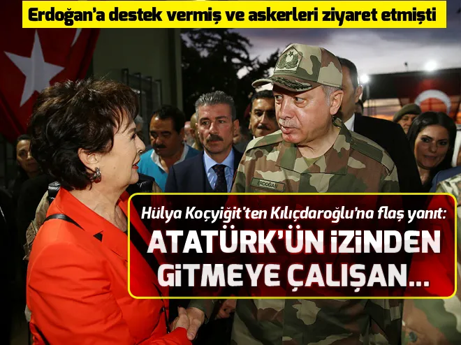 Hülya Koçyiğitten Kılıçdaroğluna yanıt