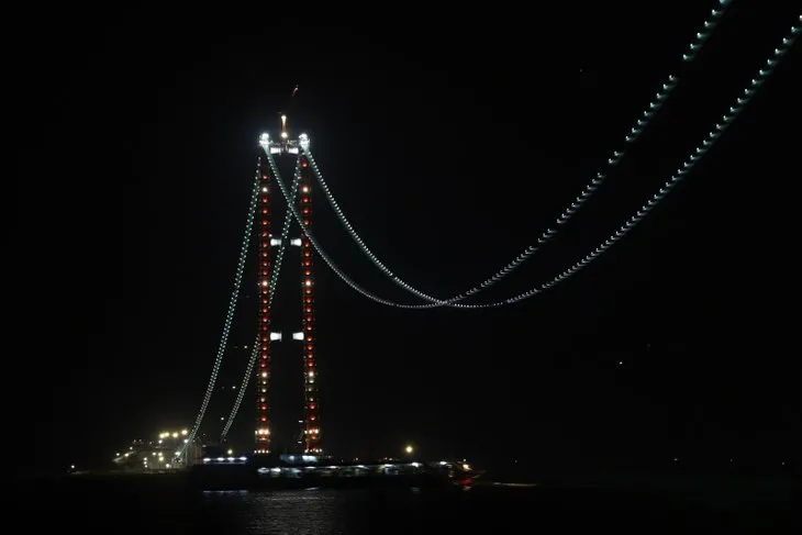1915 Çanakkale Köprüsü güzergahı | Türkiye nefesini tuttu! Dev projede sona doğru