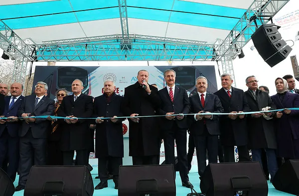 Son dakika: Erdoğan’dan Gebze-Halkalı Banliyö Tren Hattı Açılış Töreni’nde önemli açıklamalar