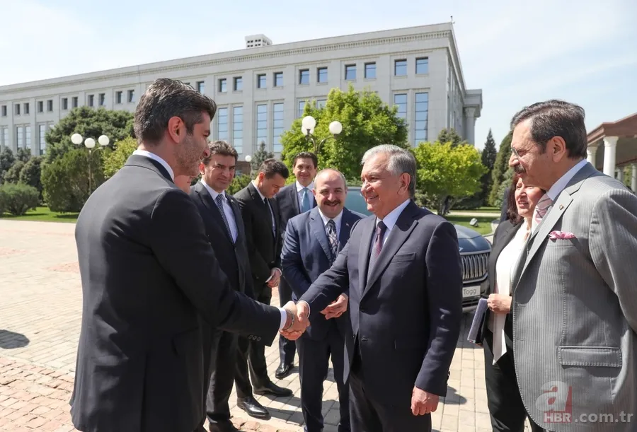 Başkan Erdoğan Özbekistan Cumhurbaşkanı Mirziyoyev ile görüştü: Togg hayırlı olsun 14