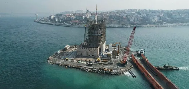 Kız Kulesi’nin restorasyonu ne zaman bitecek? Kültür ve Turizm Bakanı Mehmet Nuri Ersoy duyurdu