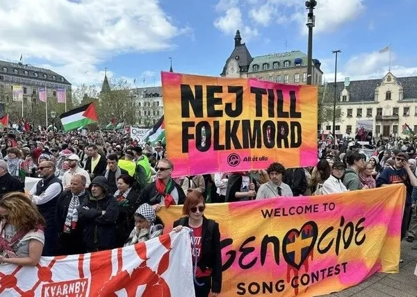 Eurovision’da katil İsrail’in temsilcisi Eden Golan yuhalandı! Filistin sloganları ile büyük tepki aldı | işte o anlar...