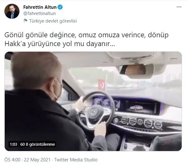 1621696133238.jpg Başkan Recep Tayyip Erdoğan direksiyon başına geçti! İşte Erdoğan'ın radyoda dinlediği o türkü... - 1
