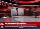 Alevler yeniden şiddetlendi! Karayolu ulaşıma kapandı