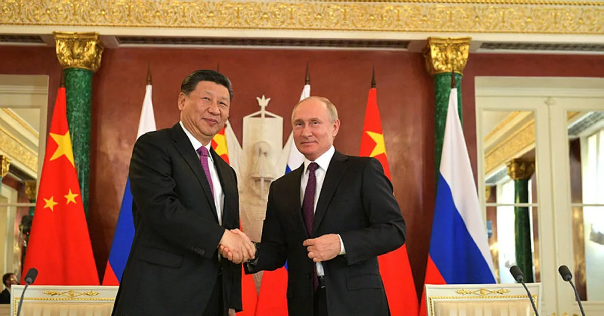 Putin ve Şi Cinping'den Moskova'da kritik görüşme | Video