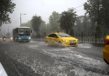 İstanbul için sağanak yağış uyarısı