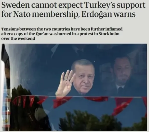 Başkan Erdoğan İsveç’e NATO kapısını kapattı! Batı’nın tetikçileri algıya başladı