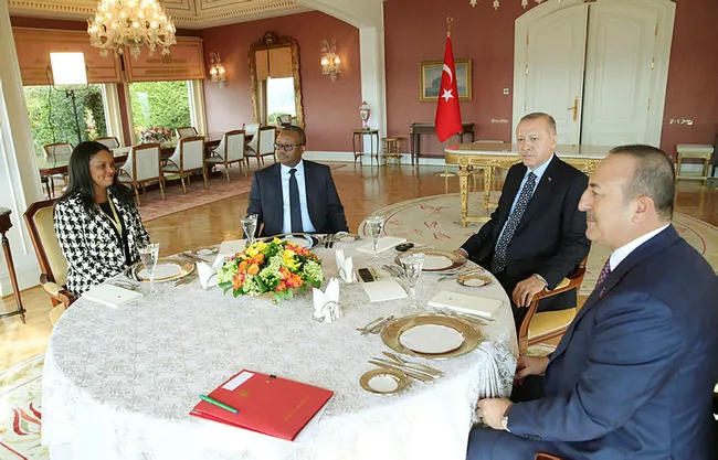 Başkan Erdoğan, Cissoko Embalo ile görüştü - 1