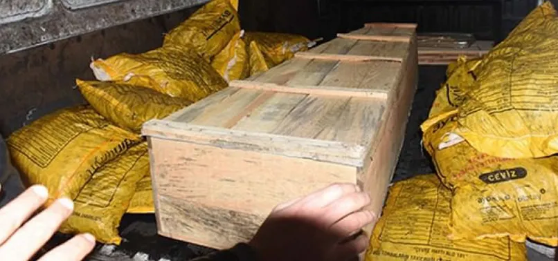 Teröristin cenazesi böyle götürüldü