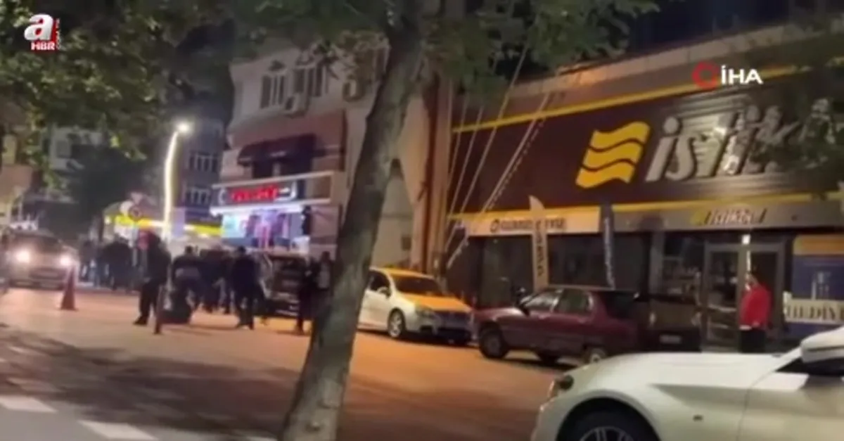 Bolu’da sokak ortasında kavga