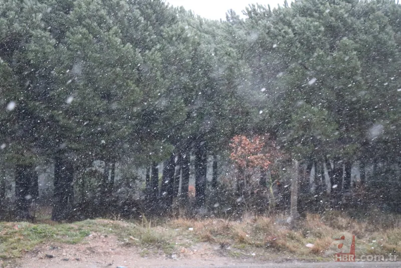 Son Dakika... İstanbul'da beklenen kar yağışı başladı! 1