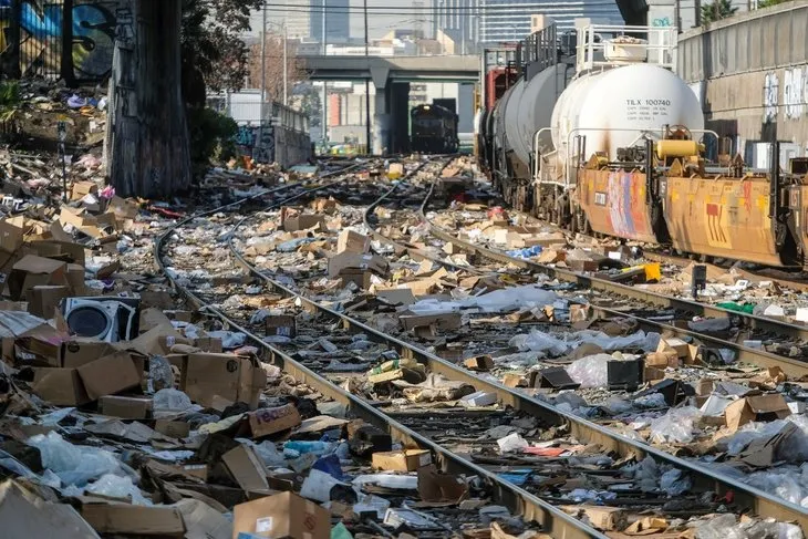ABD'de tren soygunları başladı! Union Pacific ve Amazon...