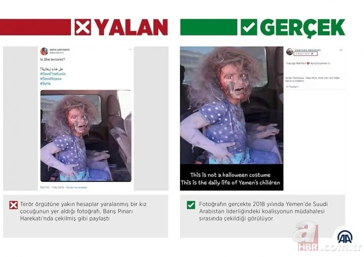 Terör sevicilerin son yalanı!