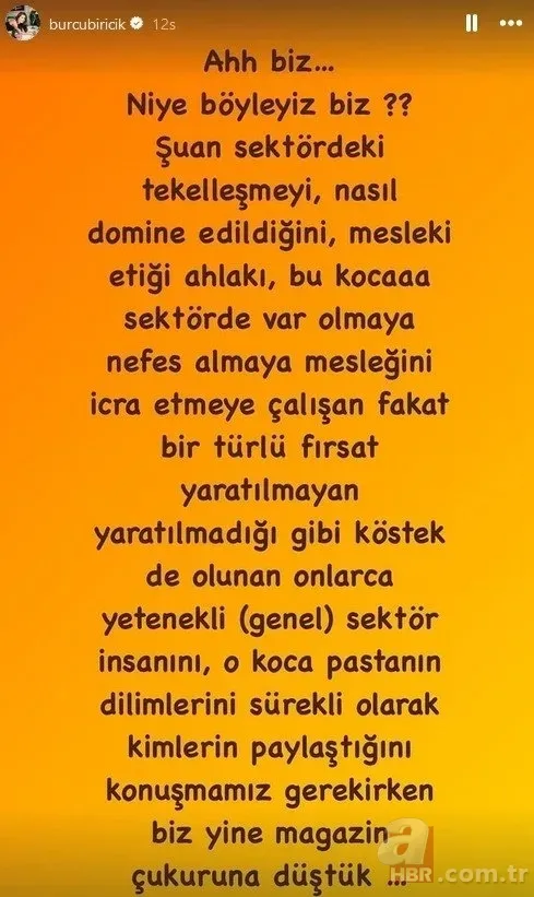 Ayşe Barım olayına Ümit Erdim'den gönderme! Oyunculuk sektörü karıştı... 12
