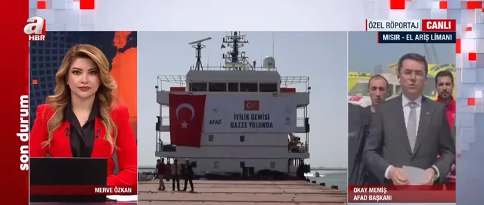Türkiye'den Gazze'ye yardım eli! 3 bin ton yardım Refah Sınır Kapısı'nda - 1