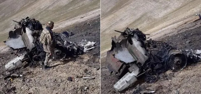 Son dakika: Ermenistan’a ait 2 savaş uçağı dağa çarparak düştü