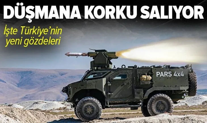 Türkiye'nin gözde tanksavarları arasına yenileri eklendi! Kaplan ve Pars görev için hazır