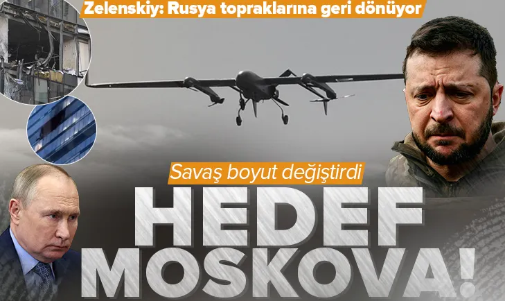 Ukrayna’dan Moskova’ya yeni saldırı