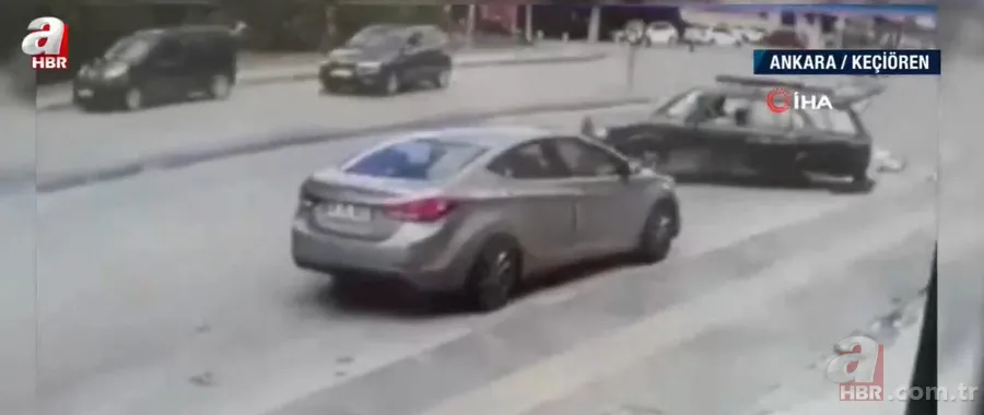Ankara'da şaşkına çeviren kaza! Seyir halindeyken... 9