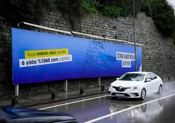 Uyan İstanbullu! Senin hayatından gidiyor | AK Parti'den İBB'ye afişli eleştiri