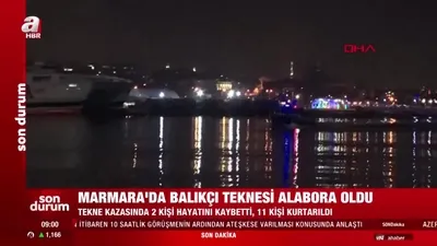 Balıkçı teknesi alabora oldu!