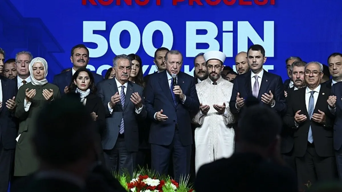 Bakan Kurum Yüzyılın Konut Projesi'nde ayrıntıları tek tek açıkladı! Ödemeler ne kadar olacak?