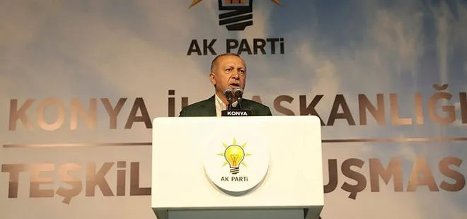 Başkan Erdoğan Konya’dan mesaj verdi!