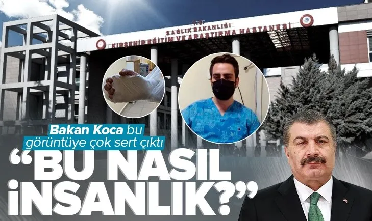 Kırşehir’de ölen hastanın ailesi sağlık personellerine saldırdı! Bakan Koca’dan tepki