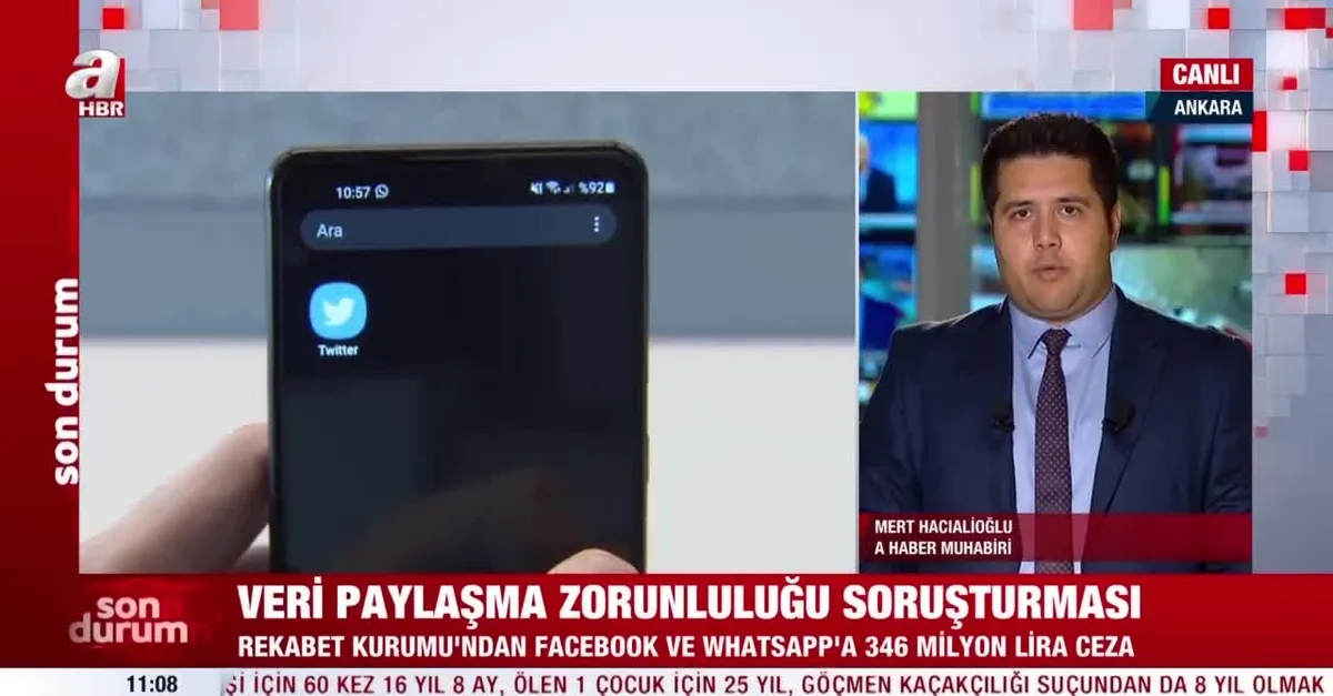 Facebook ve WhatsApp'a 346 milyonluk ceza