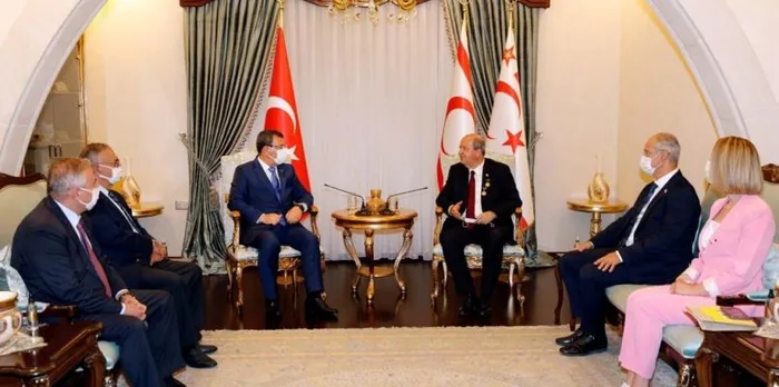 Son dakika: Azerbaycan Milli Meclisinden bir heyet ilk kez KKTC'de resmi temaslarda bulundu! Ersin Tatar: Bir millet üç devletiz! - 8