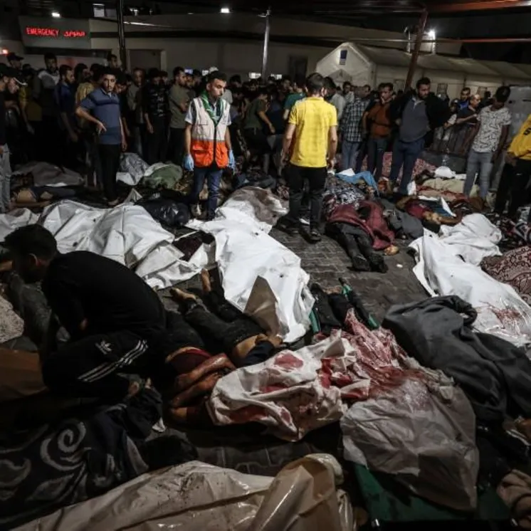 Gazzedeki hastane katliamına tepkiler çığ gibi!