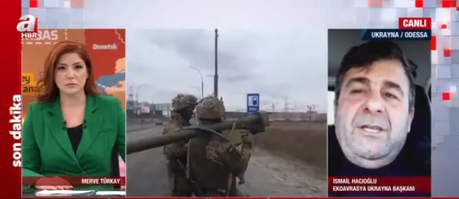 Son dakika: "Ukrayna'da cami bombalandı" iddiasına A Haber canlı yayınında yanıt: Haberler asılsız - 3