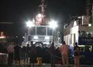 Feribot denizin ortasında arızalanınca yolcular isyan etti!