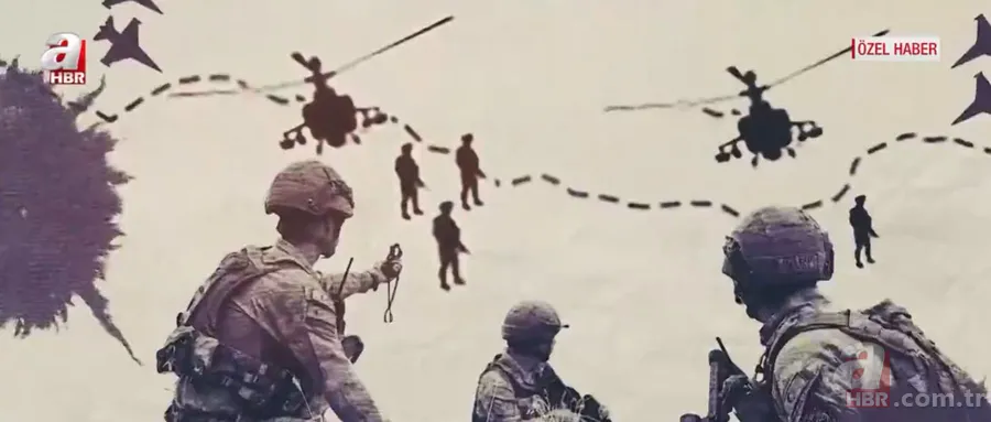 Terör örgütü PKK’ya “Eren” darbesi! A Haber Eren Kış-8 operasyonunda | İşte nefes kesen görüntüler 13