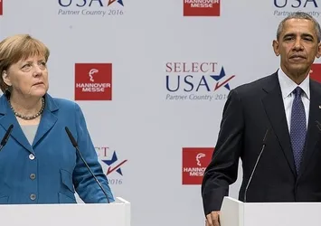 Obama ve Merkel Rusya ile Esed rejimini kınadı