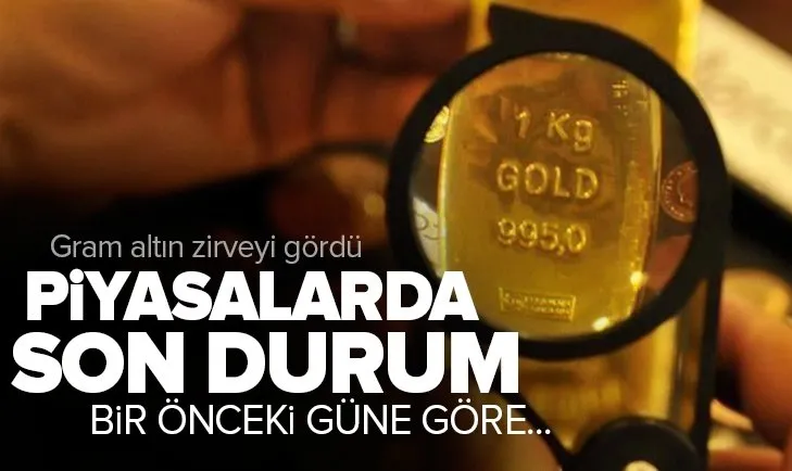 Altın ne kadar oldu? Gram altın zirveyi gördü 22 Ekim 2021 altın son durum