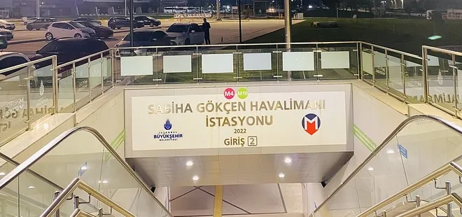 Kadıköy-Sabiha Gökçen Havalimanı metro hattında arıza