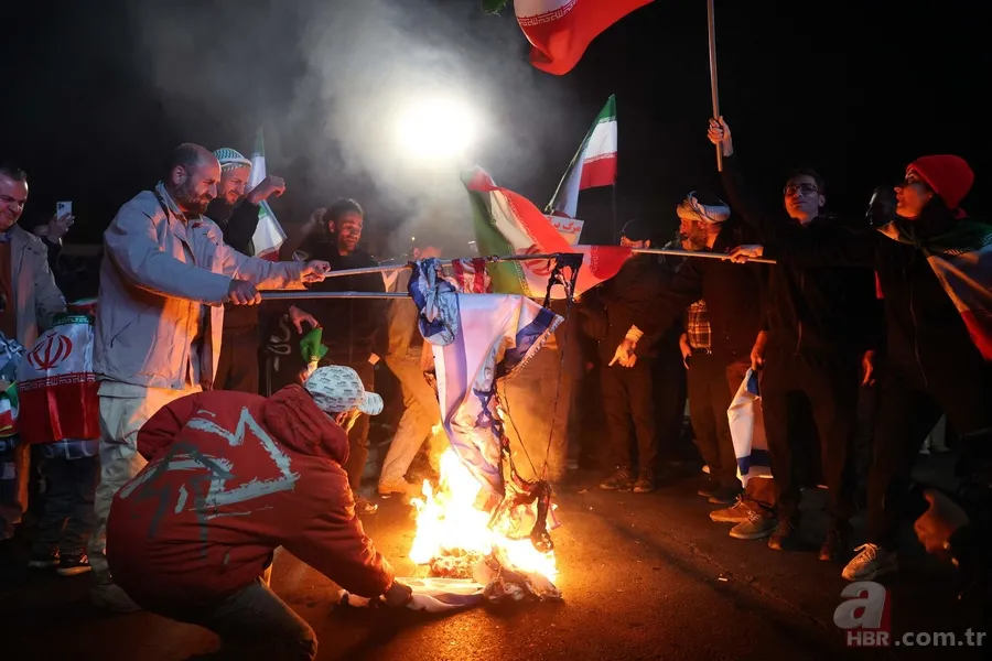 Tahran'da ateşkes kutlaması: İranlılar sokaklara akın etti 5
