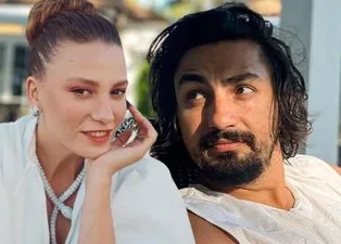 Serenay Sarıkaya ve Umut Evirgen aşkını resmen ilan etti! İlk paylaşım geldi