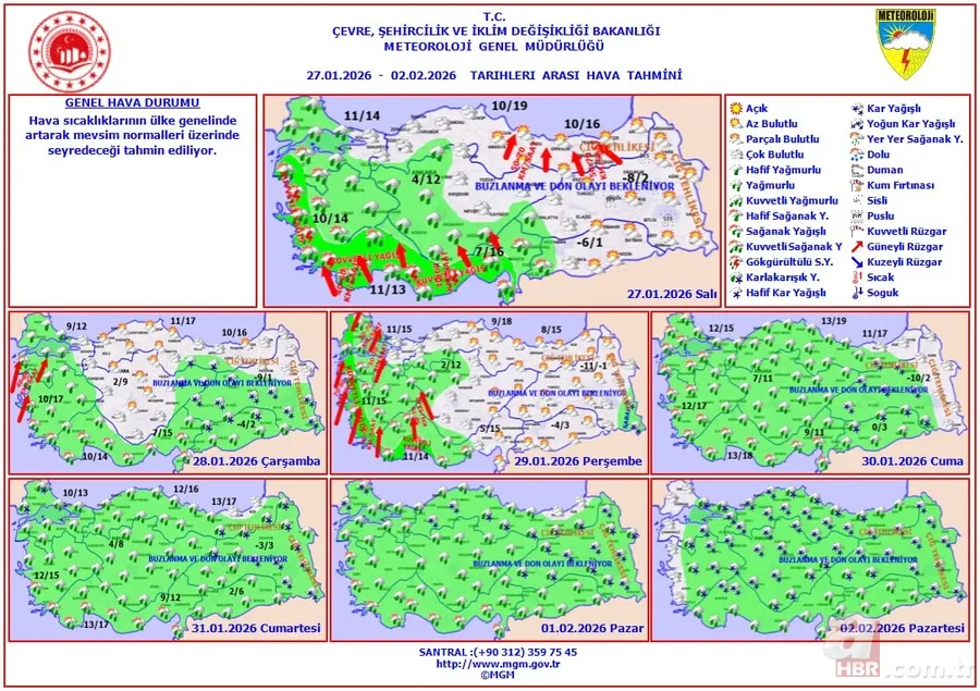 Türkiye'ye yeni sistem giriş yaptı: 17 il alarmda! Yağış, kar ve fırtına uyarısı 14