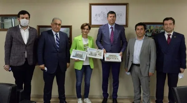 CHP'de 2. Atatürk skandalı! CHP İstanbul İl Başkanlığı Canan Kaftancıoğlu'nun Atatürk tablosu aldığını gösteren tweeti sildi - 3