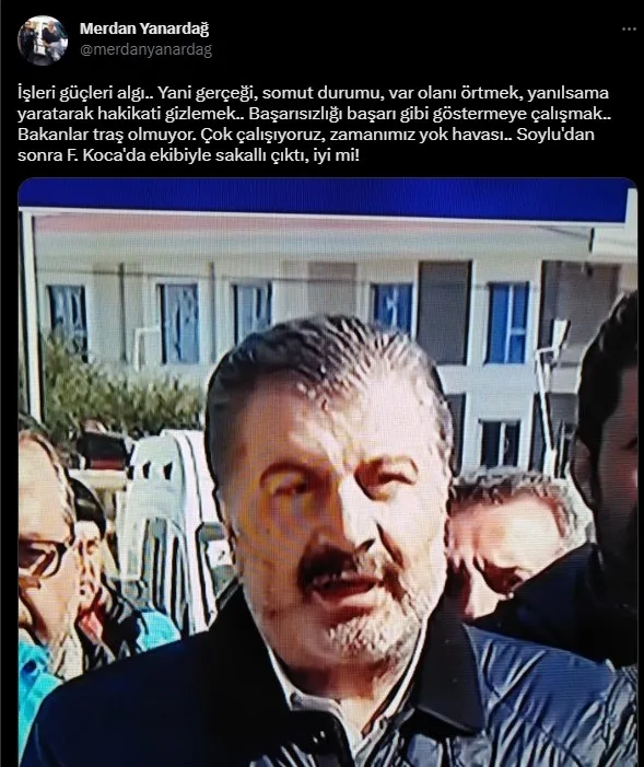 CHP yandaşı Merdan Yanardağ bakanların sakalını hedef aldı! CHP’li siyasilerin görüntüleri ortaya çıkınca algı suya düştü!