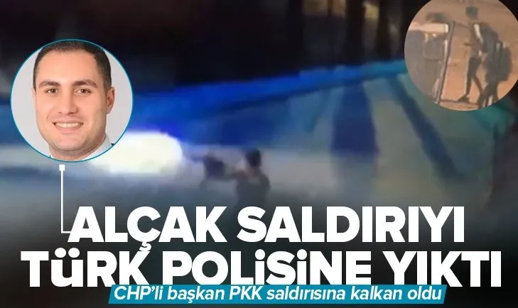 PKK saldırısına kalkan olan CHP’li başkan tepki