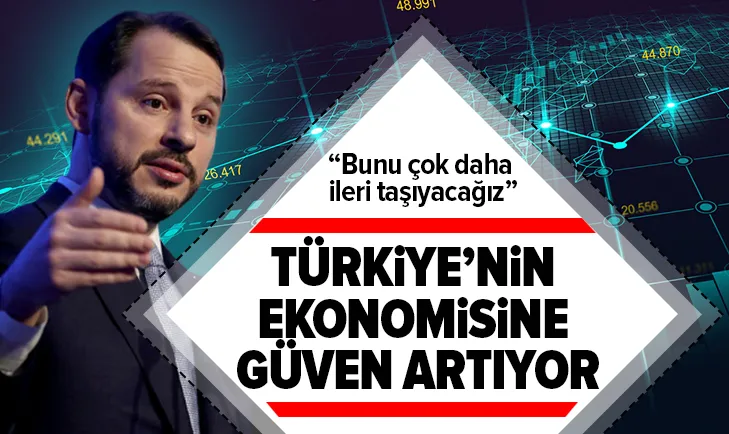 Son dakika: Hazine ve Maliye Bakanı Albayraktan Ekonomi Güven Endeksi açıklaması: Bunu çok daha ileri taşıyacağız