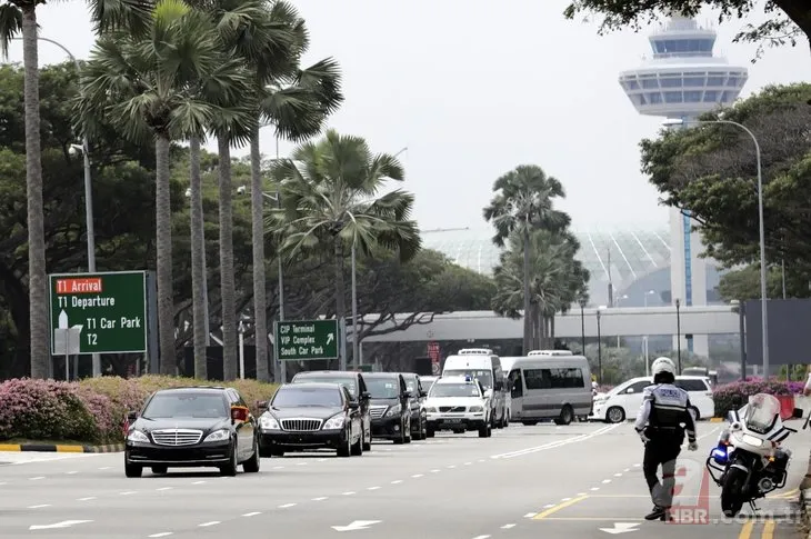 Kim Jong-un Trump’la görüşmek için Singapur’da! Sıkı güvenlik önlemi dikkat çekti