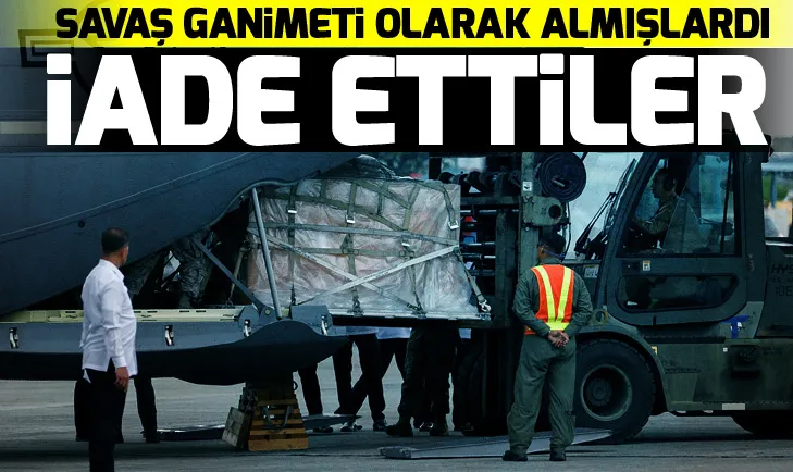 ABD, savaş ganimeti olarak almıştı! İade ettiler...