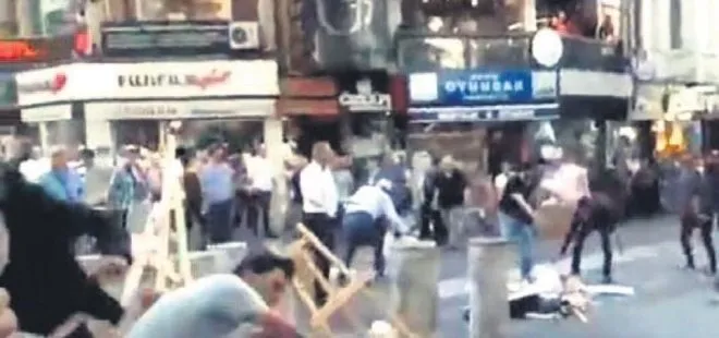 ‘DİNCİLER SALDIRDI’ DEDİLER TİNERCİ ÇIKTI
