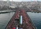 Gazze için Galata Köprüsü’nde buluşma