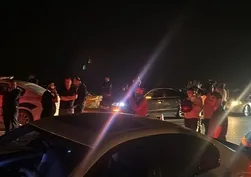 Hatay'da seyir halindeki araç alevlere teslim oldu