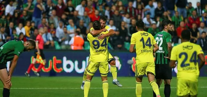 Denizlispor - Fenerbahçe maç sonucu: 1-2